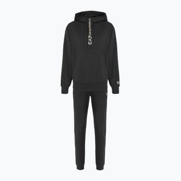 EA7 Emporio Armani női tréningruha HO 1/4 Zip fekete/arany