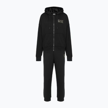 Női EA7 Emporio Armani Train Visibility Tréningruha HO CH FZ fekete/arany
