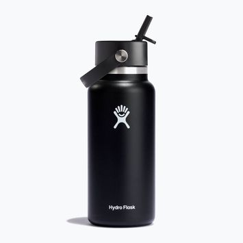 Hydro Flask Wide Flex Straw termikus palack 945 ml fekete W32BFS001