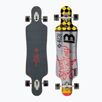 Street Surfing Curve Drop Through Freeride longboard 39  szürke