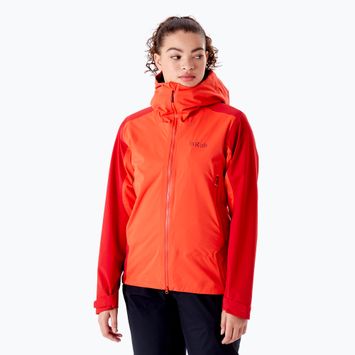 Férfi esőkabát Rab Kinetic Alpine 2.0 grafefruit