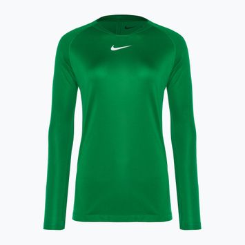 Női Termál hosszú ujjú  Nike Dri-FIT Park First Layer LS pine green/white