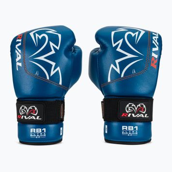 Boxkesztyű Rival RB1 Ultra Bag 2.0 blue