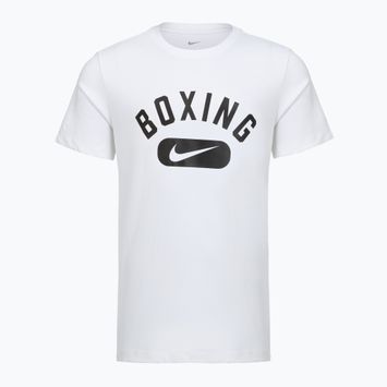 Férfi edzőpóló Nike Boxing Disc DFC white/black