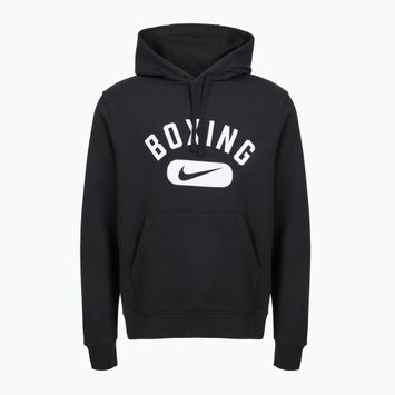 Férfi pulóver Nike Boxing Disc Club Hoodie black/white