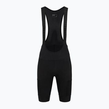 Férfi kerékpáros nadrág HIRU Advanced Cargo Bibshort full black