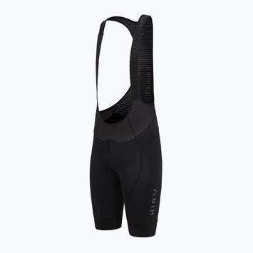 Férfi kerékpáros nadrág HIRU Core Bibshort full black