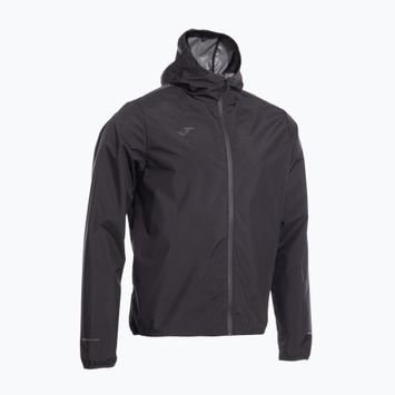 Férfi Joma R-Night esőkabát futó kabát fekete