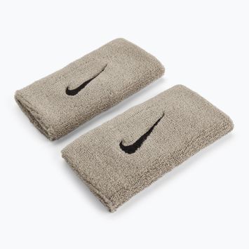 Nike Swoosh dupla széles csuklópántok szürke NNN05-078