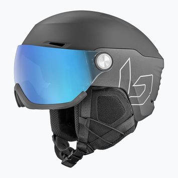 Sísisak Bollé V-Ryft Pure black coal matte/photochromic blue