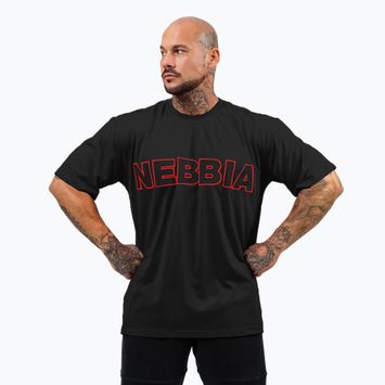NEBBIA Legacy férfi póló fekete