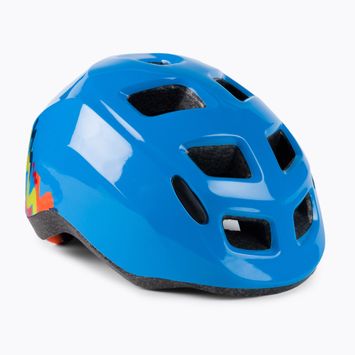 Kellys gyermek kerékpáros sisak kék ZIGZAG 022
