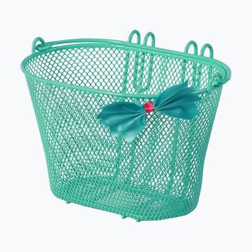 Kerékpáros kosár, elülső Basil Jasmin Bow-tie 12"-20" green
