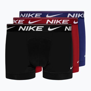 Férfi boxeralsó Nike Dri-FIT Ultra Comfort Trunk 3 pár gym red/deep royal/black