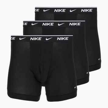 Férfi boxer nadrág Nike Cotton Stretch Boxer Brief Black