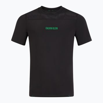 Férfi Calvin Klein LVGMS5K188 Baselayer fekete/zöld logós póló