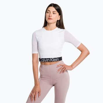 Női Calvin Klein Knit világos fehér póló