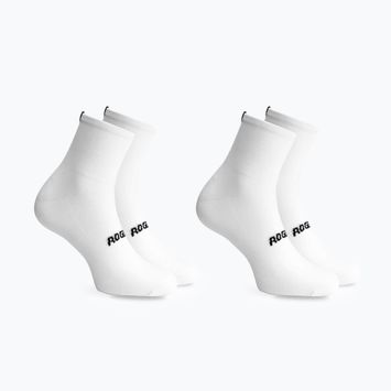 Kerékpáros zokni Rogelli Essential 2 darab white