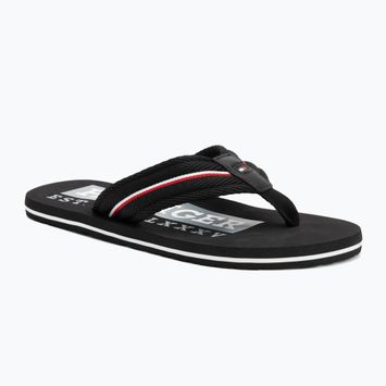 Férfi flip-flop papucs Tommy Hilfiger Corporate Beach Sandal black