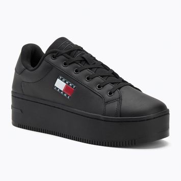 Tommy Jeans női cipő Tjw Flatform Cupsole Ess fekete