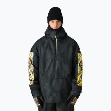 Férfi snowboard kabát 686 Renewal Insulated Anorak iron maiden eddies black