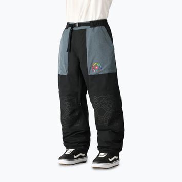 Férfi snowboard nadrág 686 Ghost keith haring denim colorblock