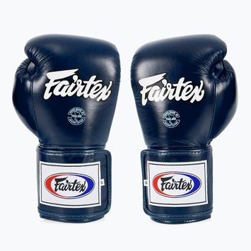 Fairtex Super Sparring bokszkesztyű - Locked Thumb kék