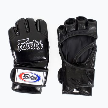 Fairtex "Open Thumb Loop" MMA kesztyű fekete