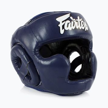Box fejvédő dziecięcy Fairtex Headguard for Kids blue