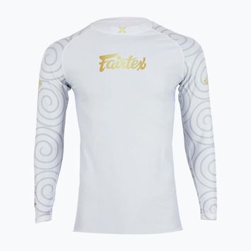 Férfi hosszú ujjú rashguard Fairtex Hanuman Pro white