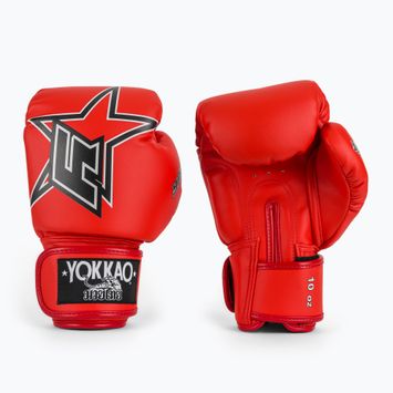 Boxkesztyű YOKKAO Institution Boxing red