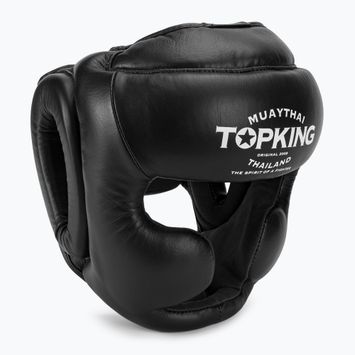 Top King Full Coverage bokszsisak fekete