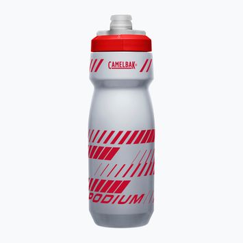 CamelBak Podium Spring Summer LE 710 ml-es szürke/piros kerékpáros palack