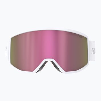 Síszemüveg Atomic Four HD white/pink copper hd