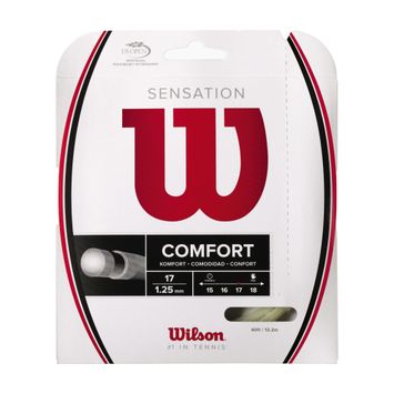 Wilson Sensation 17 szürke WRZ941100+ Tenisz húr Wilson Sensation 17 szürke WRZ941100+