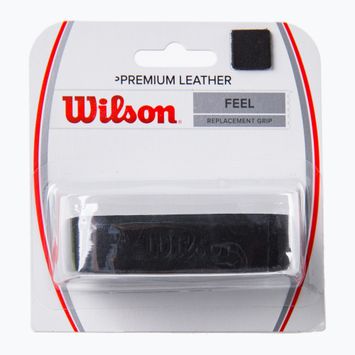 Wilson prémium bőr markolat teniszpajzs fekete WRZ470300+