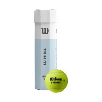 Teniszlabda készlet 4db. Wilson Triniti Tball 4 labdás doboz sárga WRT115200+