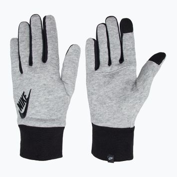 Férfi futókesztyű Nike Club Fleece 2.0 grey heather/black/black