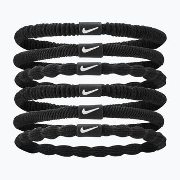 Hajgumi Nike Flex Hair Tie 6 szt. black/black/white