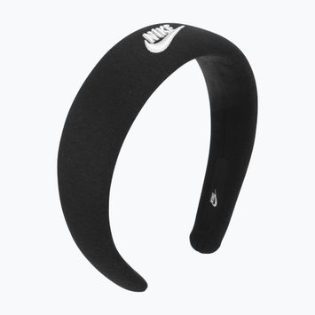 Női fejpánt Nike Club Fleece black/black/white