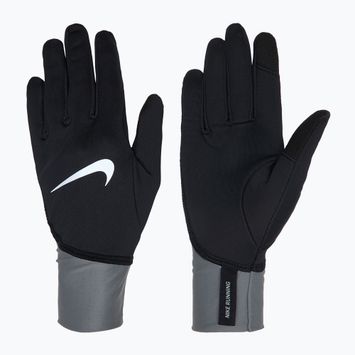 Női futókesztyű Nike Pacer Midweight RG black/smoke grey/silver