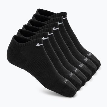 Férfi zokni Nike Everyday Plus Cushioned No Show 6 pár black/white