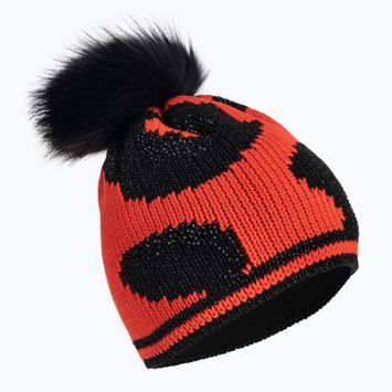 Női téli sapka Sportalm Orange m.P paprika lángos