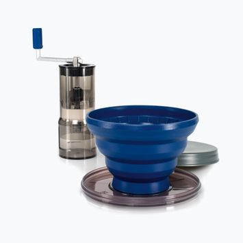 Kemping készlet GSI Outdoors Gourmet Pourover Java blue