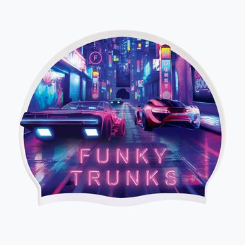 Úszósapka Funky Trunks Szilikon cyber city