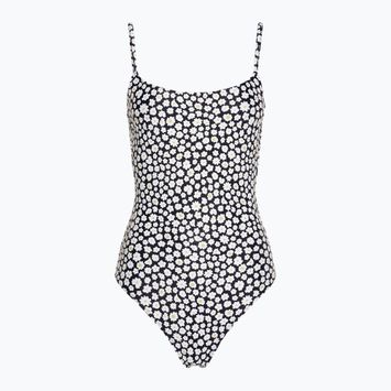 Női egyrészes fürdőruha Hurley Daisy Fields Singlet One Piece black