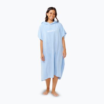 Rip Curl Classic Surf kapucnis női poncsó középkék színben