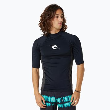 Férfi úszópóló Rip Curl Waves Upf Perf S/S black