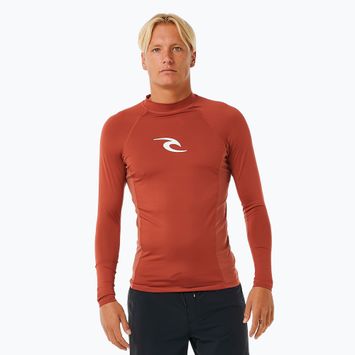 Férfi Rip Curl Waves Upf Perf L/S hosszú ujjú úszónadrág piros