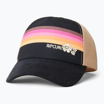 Női Rip Curl Mixed Revival Trucker baseball sapka mosott fekete